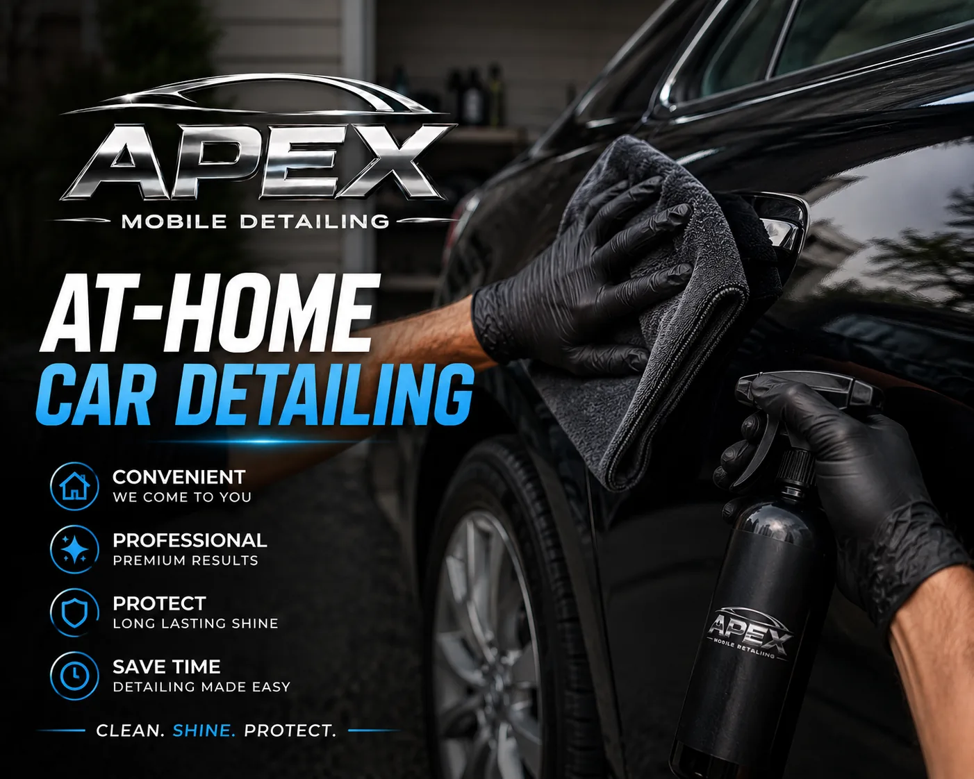 At-home mobile car detailing in Sunrise FL